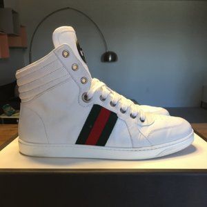 Gucci High Top Sneakers  -Authentic- Size 7.5 Mens